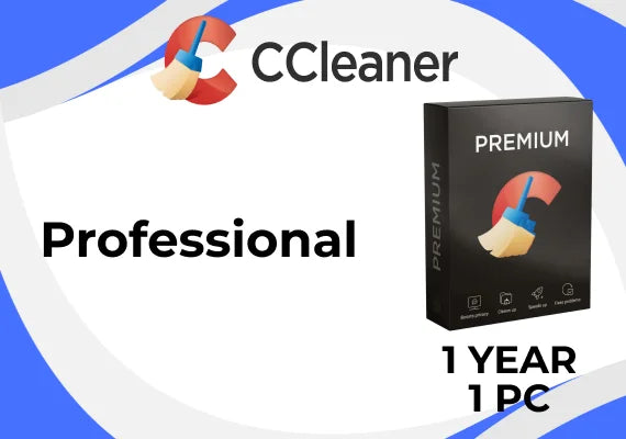 CCleaner Professional (1 Year / 1 PC) - GLOBAL